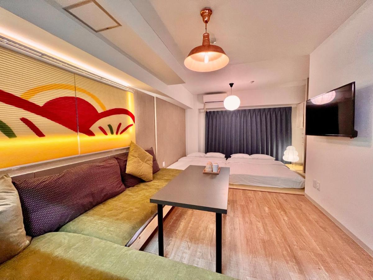 浅草寺3分｜浅草駅6分｜開放的｜畳寝室｜2-6人｜成田&羽田空港直通 Apartment Tokio Exterior foto