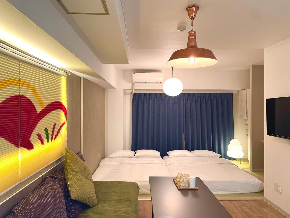 浅草寺3分｜浅草駅6分｜開放的｜畳寝室｜2-6人｜成田&羽田空港直通 Apartment Tokio Exterior foto