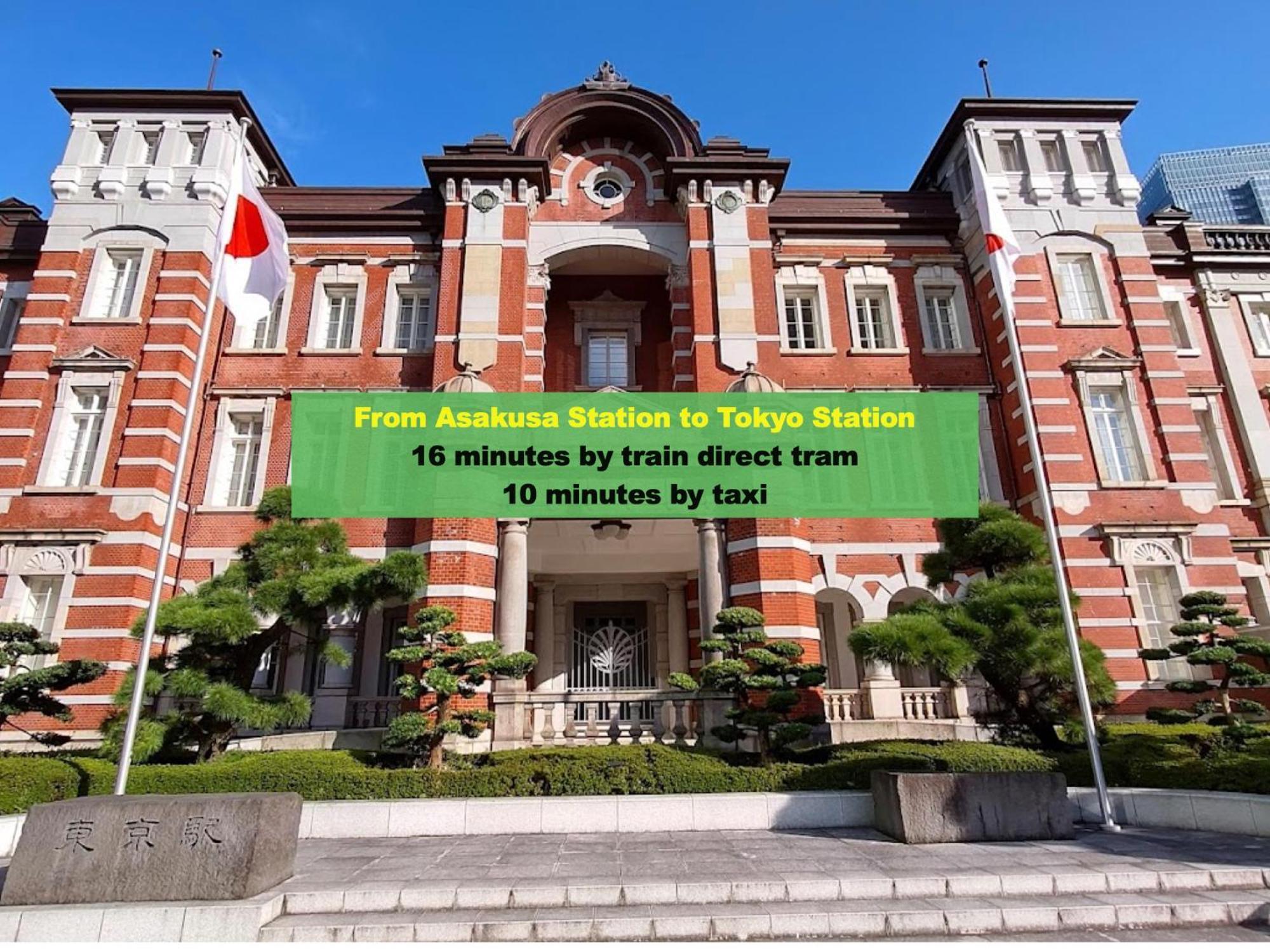 浅草寺3分｜浅草駅6分｜開放的｜畳寝室｜2-6人｜成田&羽田空港直通 Apartment Tokio Exterior foto